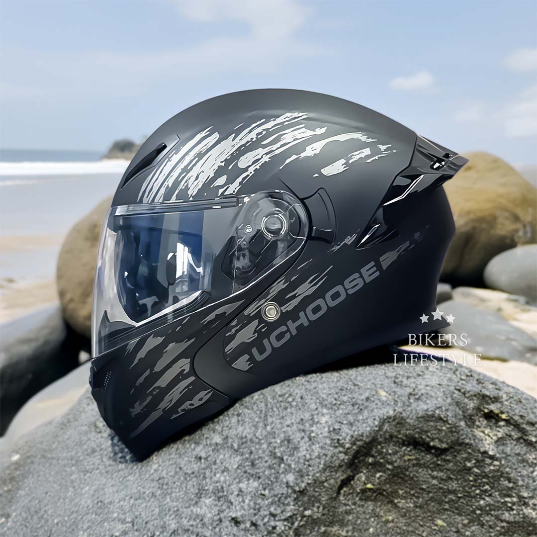 FlipGuard Helma s dvojitou čočkou | Schváleno DOT