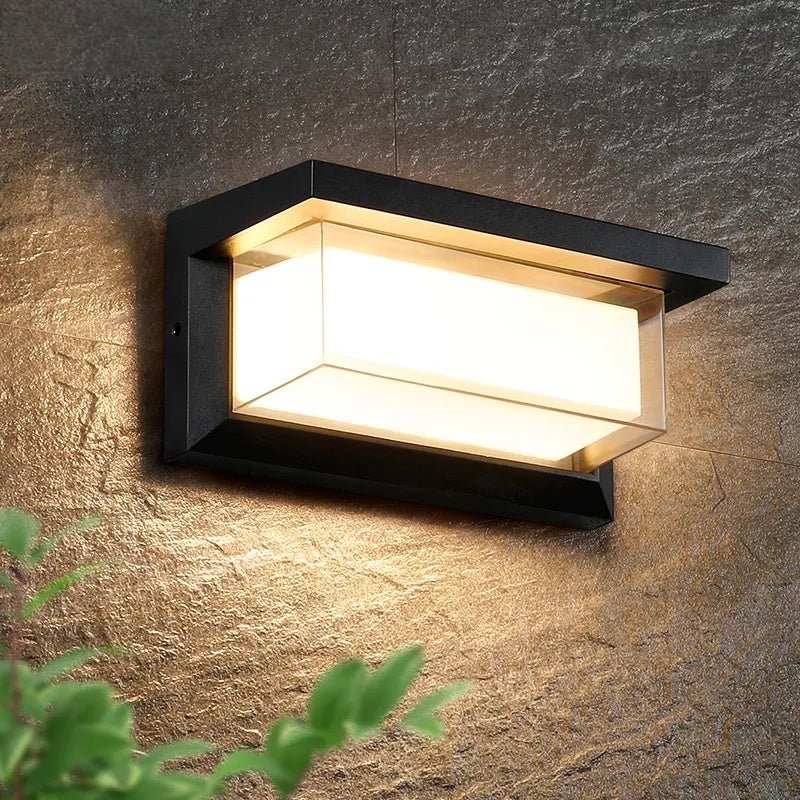 AuroraVale LED Outdoor Wall Light Weather Resistant