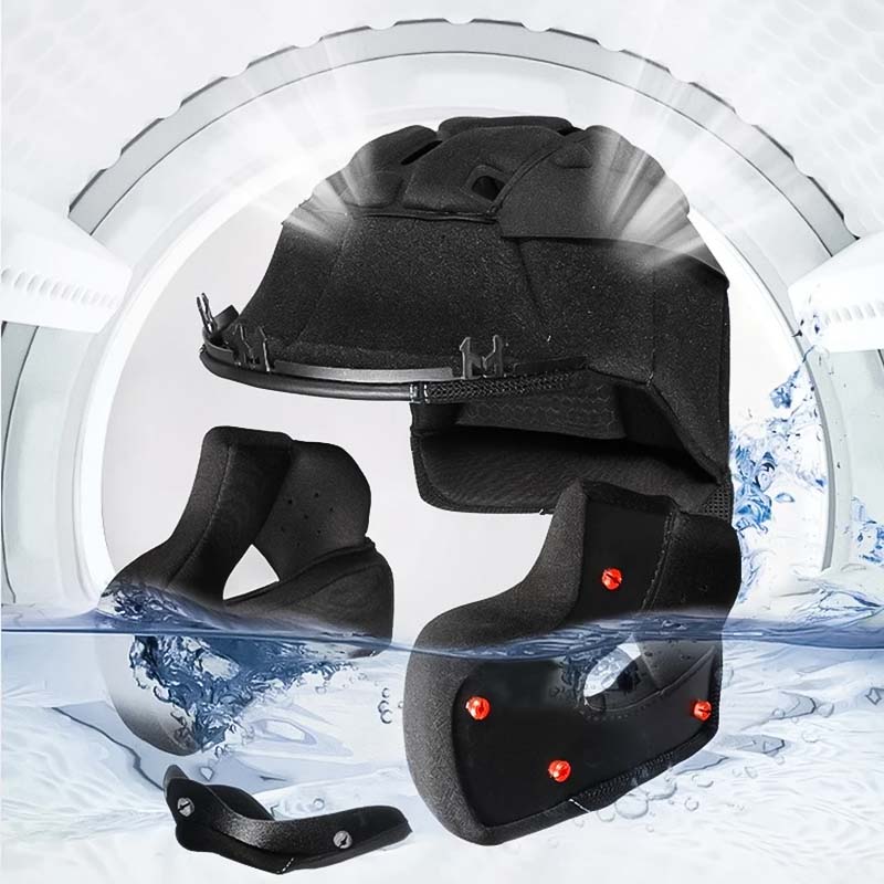 Modulární přilba s dvojitou clonou a výklopným štítem - schváleno DOT a ECE