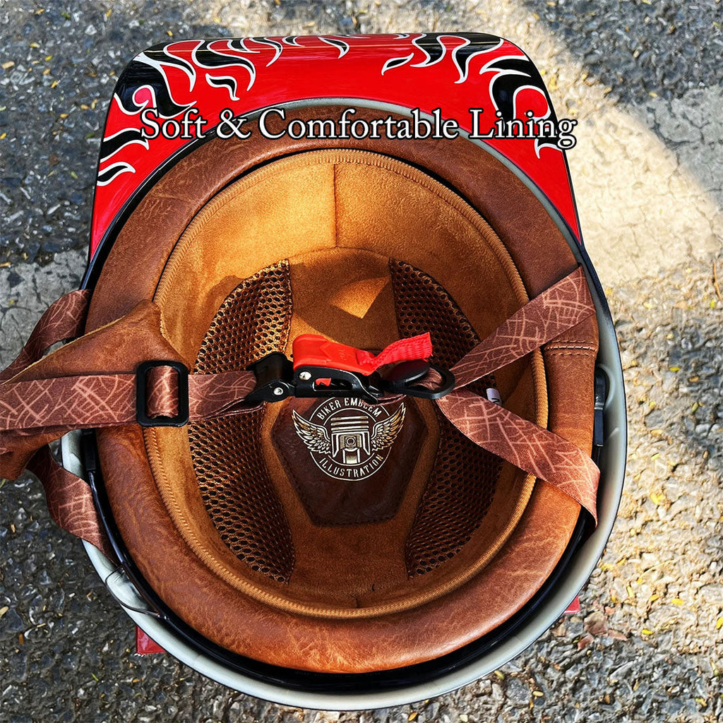 Moto baseballová čepice přilba - Stylové a bezpečné jezdecké vybavení - schváleno DOT a ECE