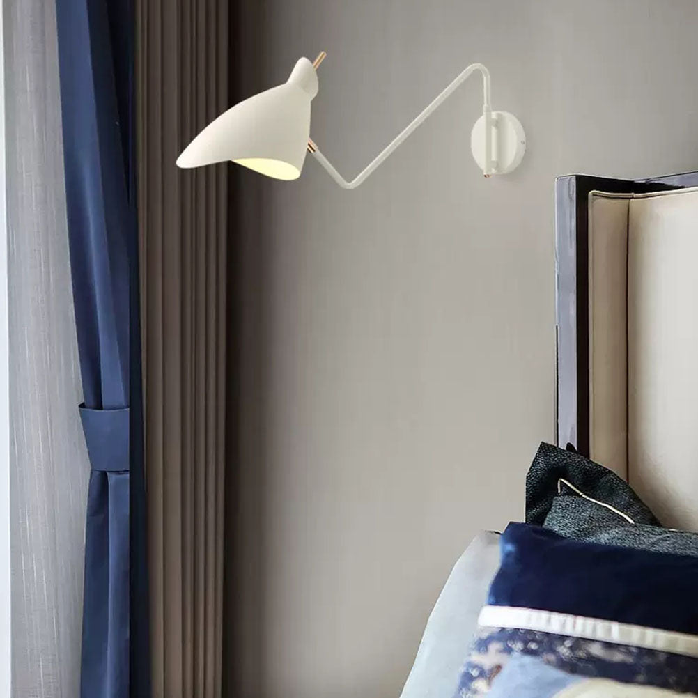 LumaHaven Wall Sconce With Adjustable Arm And Soft Glow