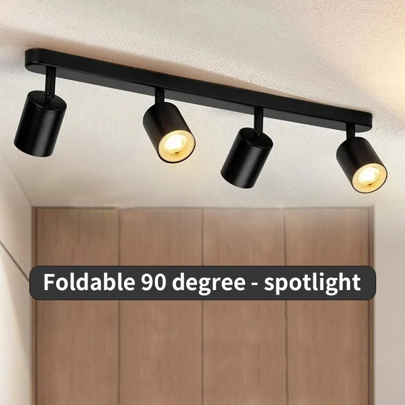 NovaLux Adjustable Track Spotlight for Modern Interiors