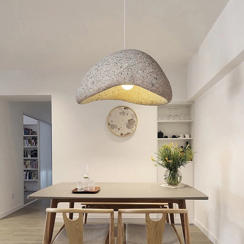 Nova Sand Glow Pendant Light With Soft Minimalist HDPE Shade