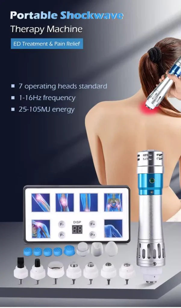 Portable Extracorporeal Shockwave Therapy Device for ED