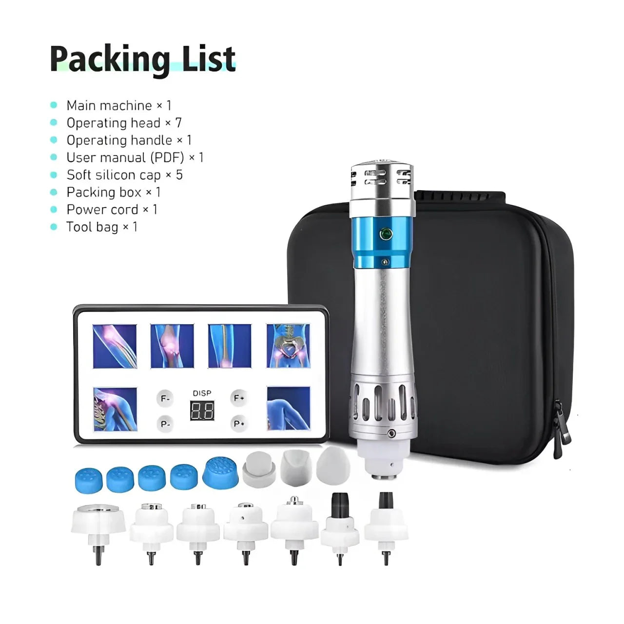 Portable Extracorporeal Shockwave Therapy Device for ED
