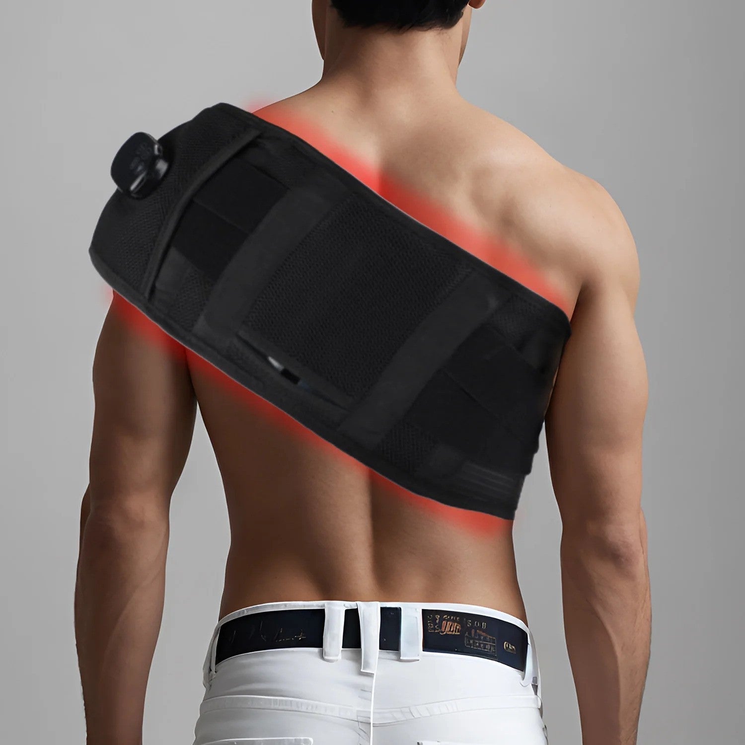 Red Light Therapy Heating Massage Waist Belt