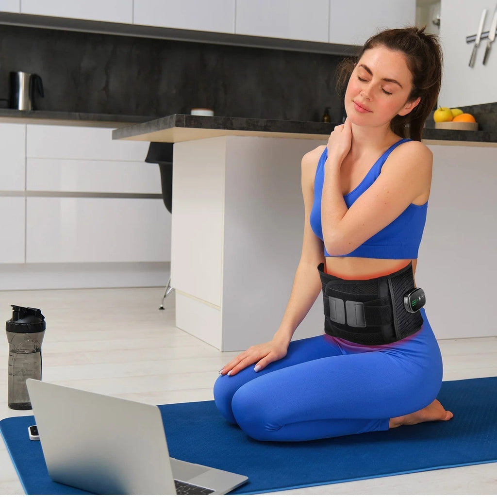 Red Light Therapy Heating Massage Waist Belt