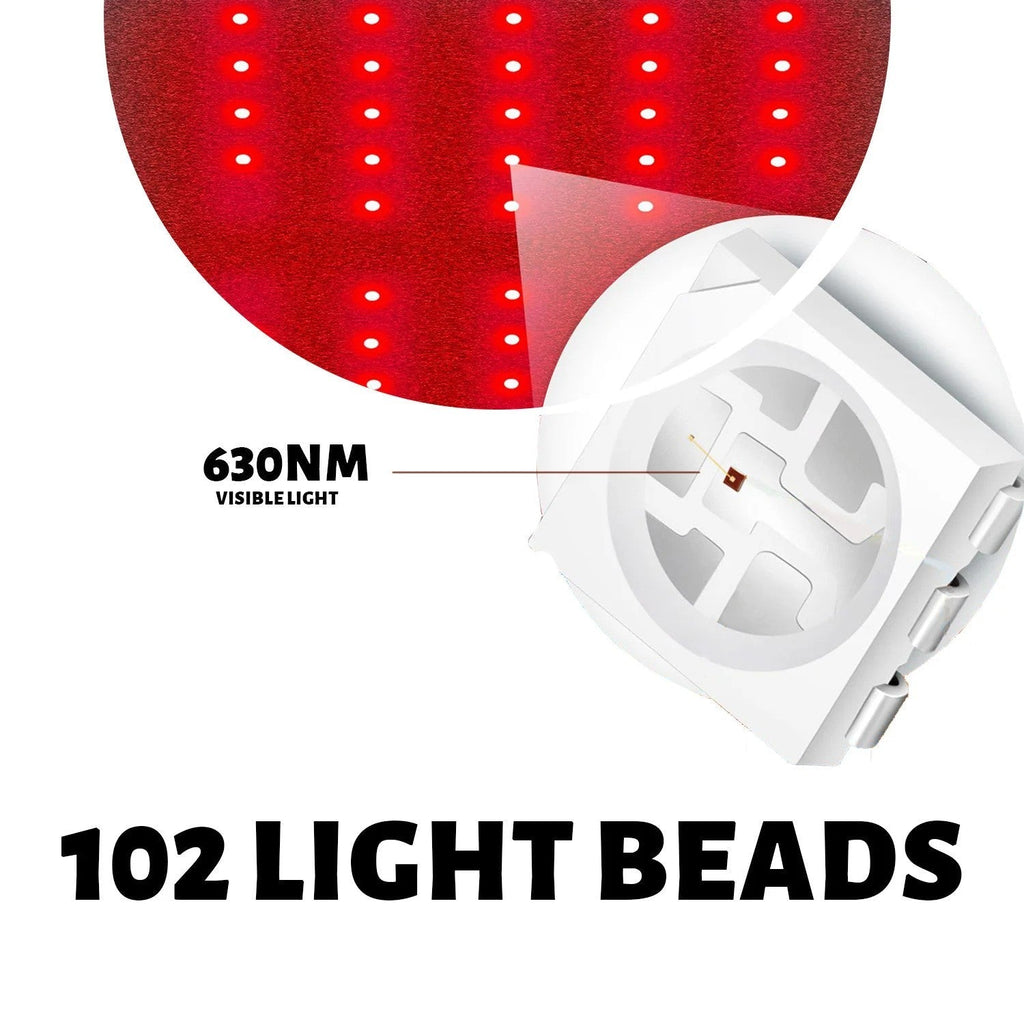 Red Light Therapy Heating Massage Waist Belt