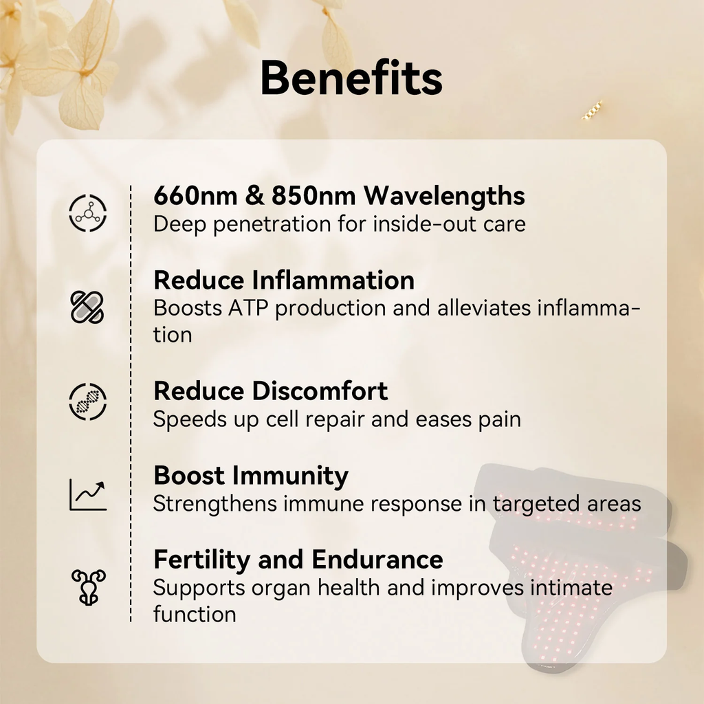 Red Light Therapy for Intimate Area Wellness