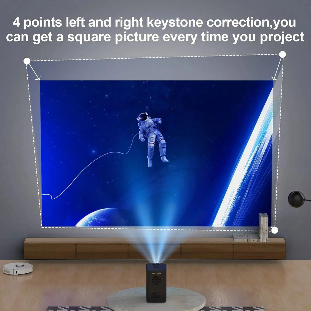Android Wifi 4K chytrý přenosný projektor