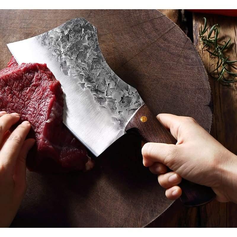 Ruční speciální ultra ostrý řeznický nůž