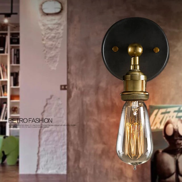 NovaLume Retro Bulb Wall Lamp With Nordic Minimalist Charm