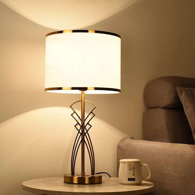 Vistaro Retro Art Deco Table Lamp | Handcrafted Italian Design