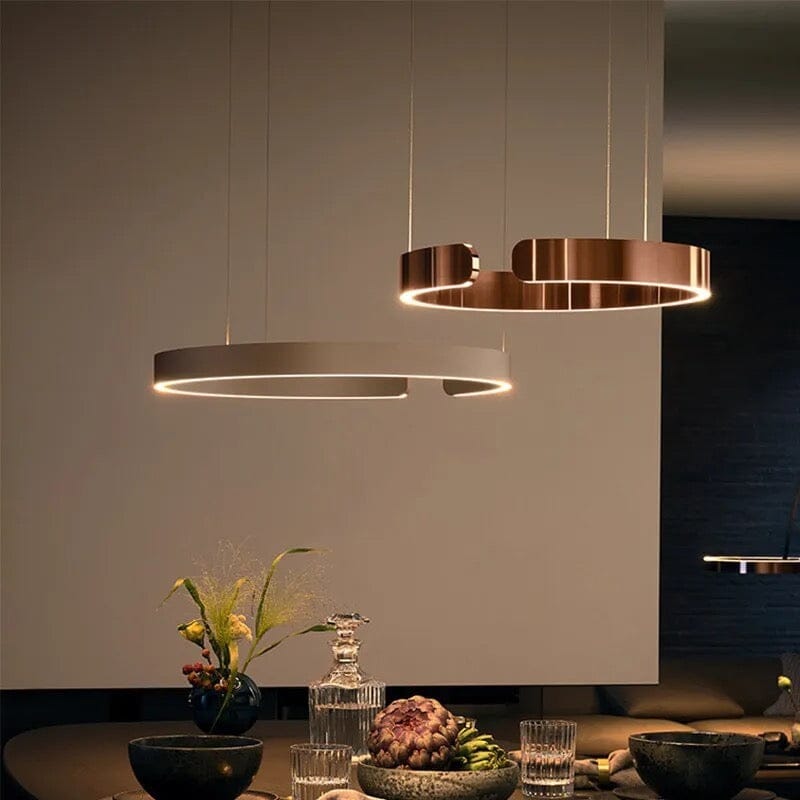 Solara | Elegant Imperial Ring Chandelier for Dining Rooms