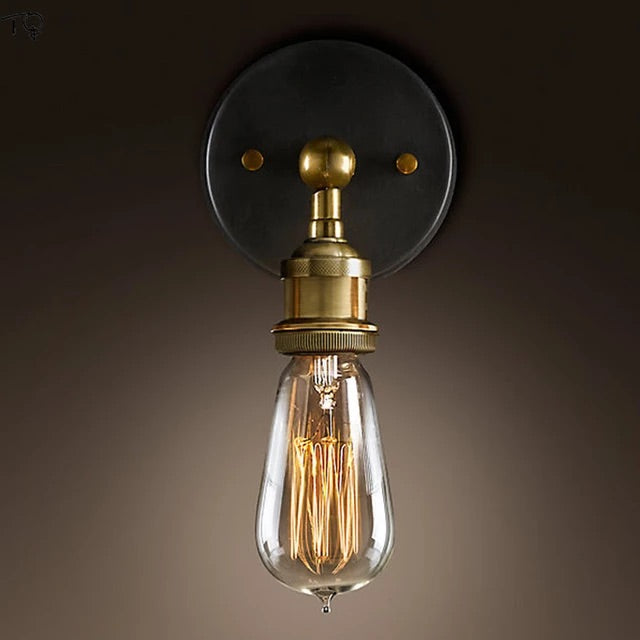 NovaLume Retro Bulb Wall Lamp With Nordic Minimalist Charm