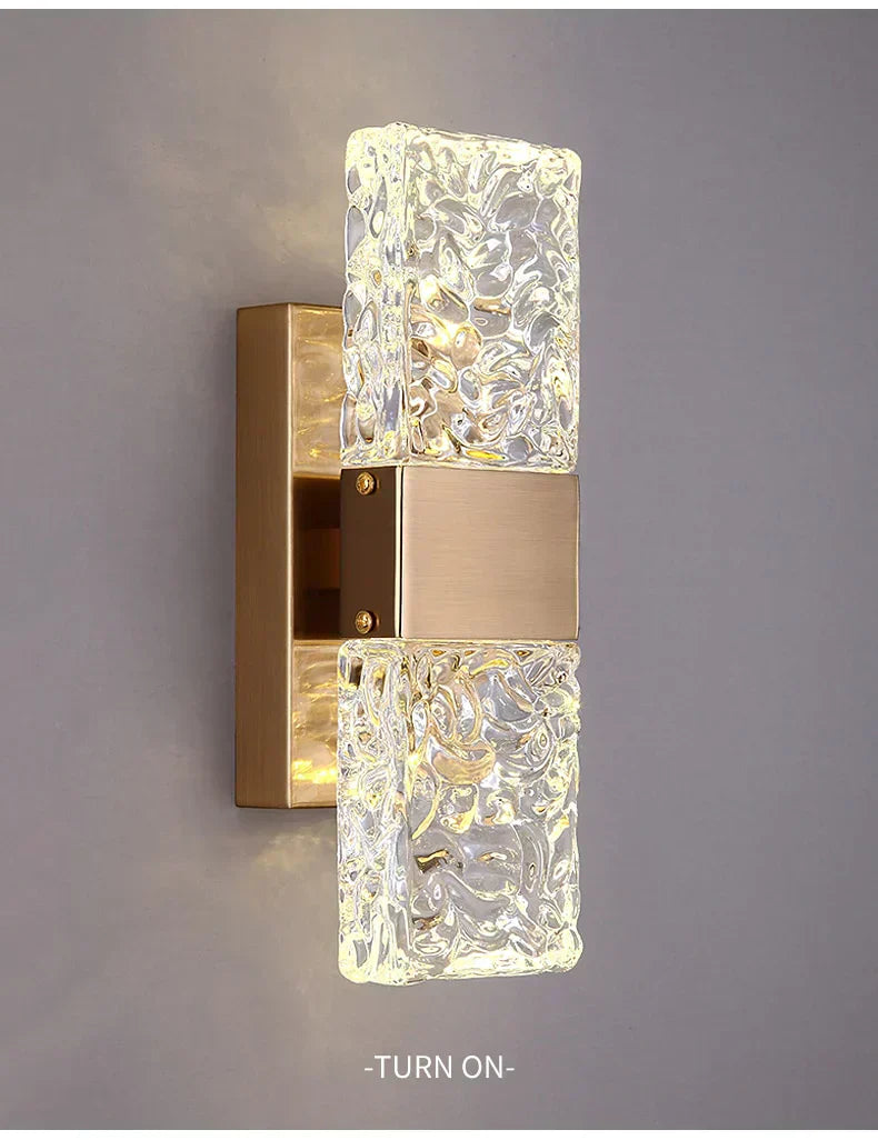Avelyn Carlton Style Wall Light Handcrafted Ambient Illumination