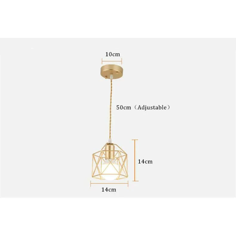 Velori Retro Pendant Light With Iron Finish For Any Room