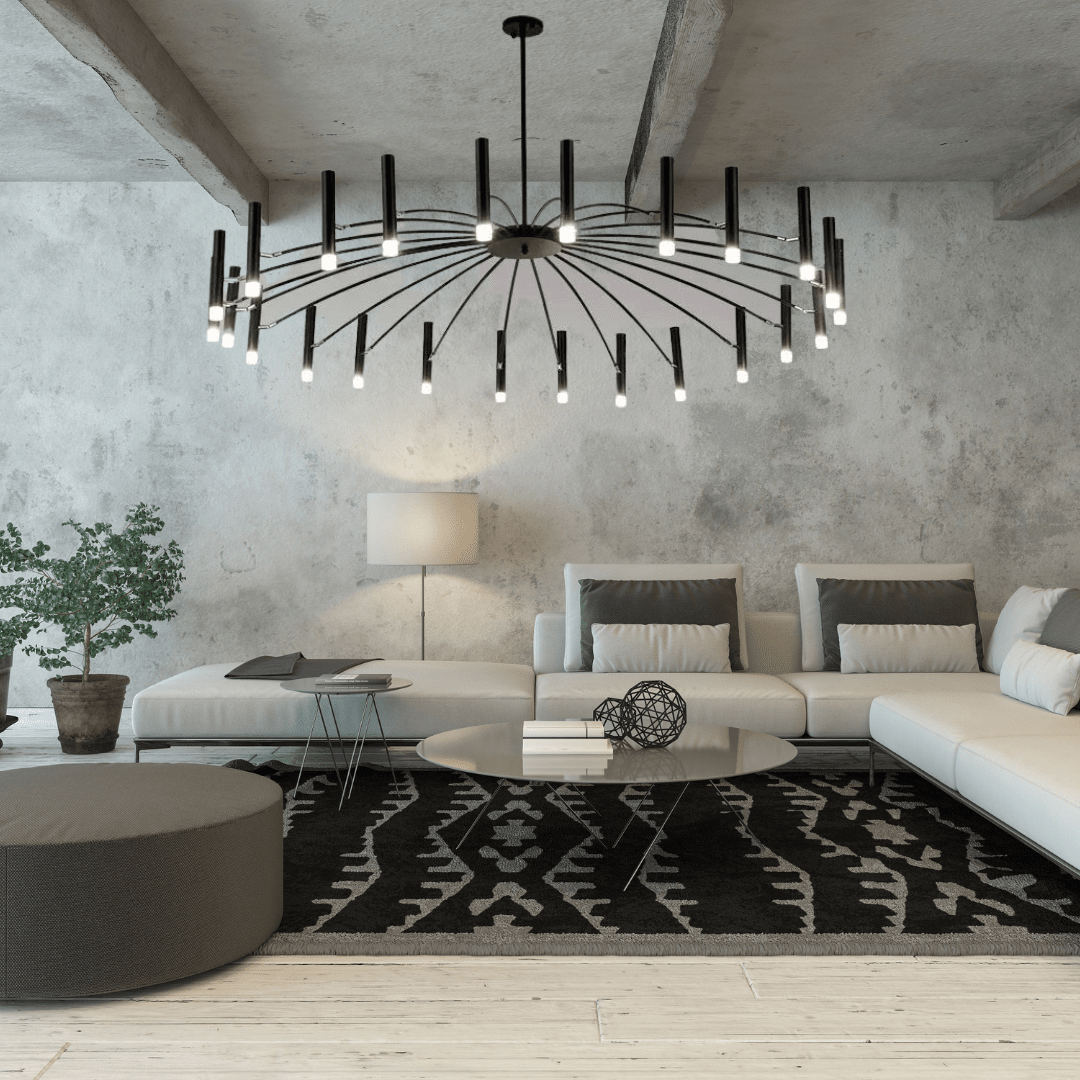 Valmere Handcrafted Castle Inspired Nordic LED Chandelier