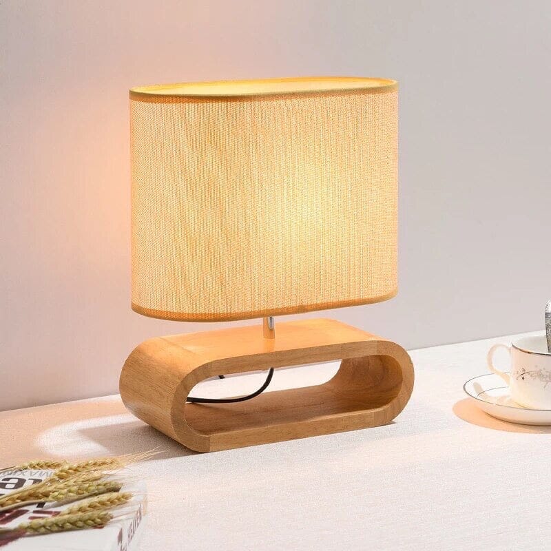 Ariya Bamboo Table Lamp Handcrafted With Japanese Inspiration