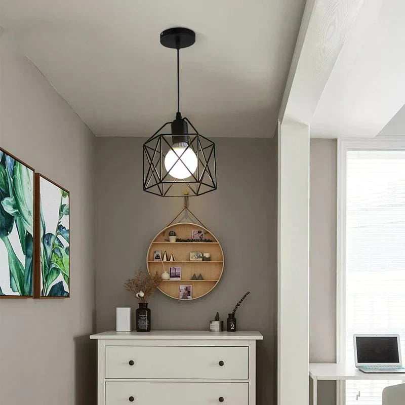 Velori Retro Pendant Light With Iron Finish For Any Room