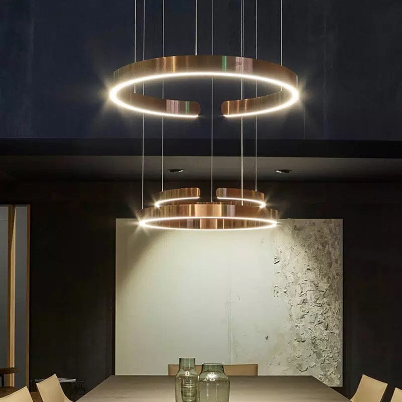 Solara | Elegant Imperial Ring Chandelier for Dining Rooms