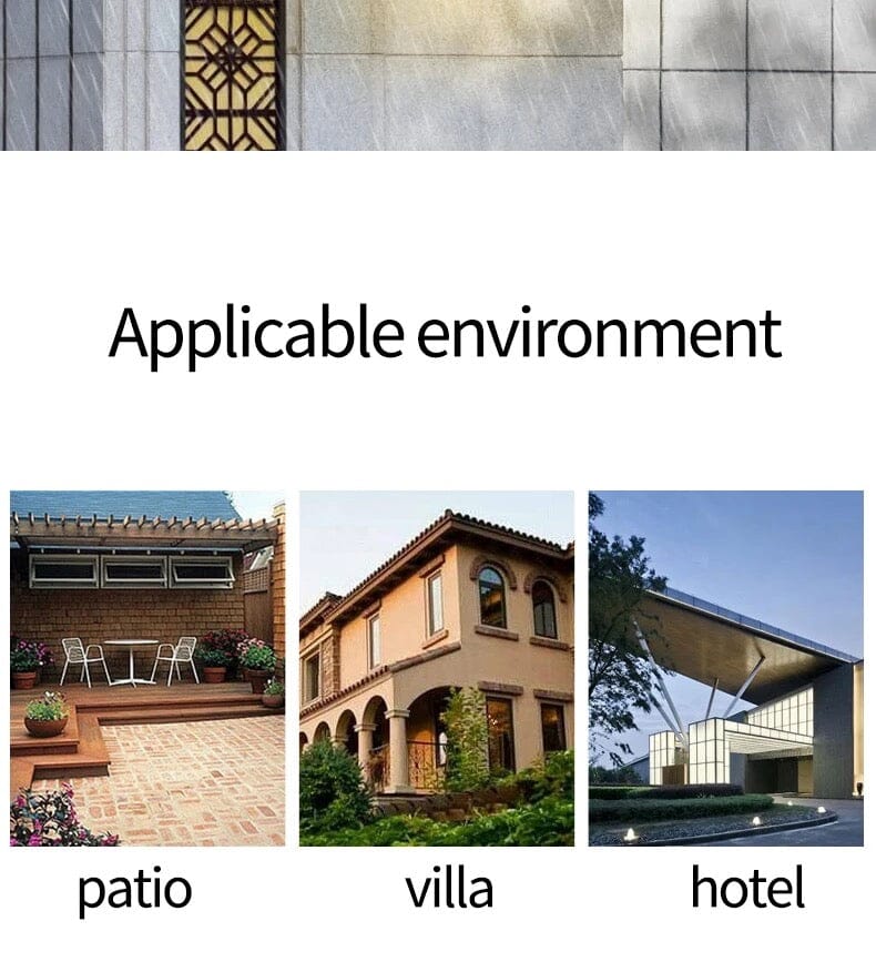 NovaLume LED Wall Light Weatherproof Minimalist Fixture for Indoors and Outdoors