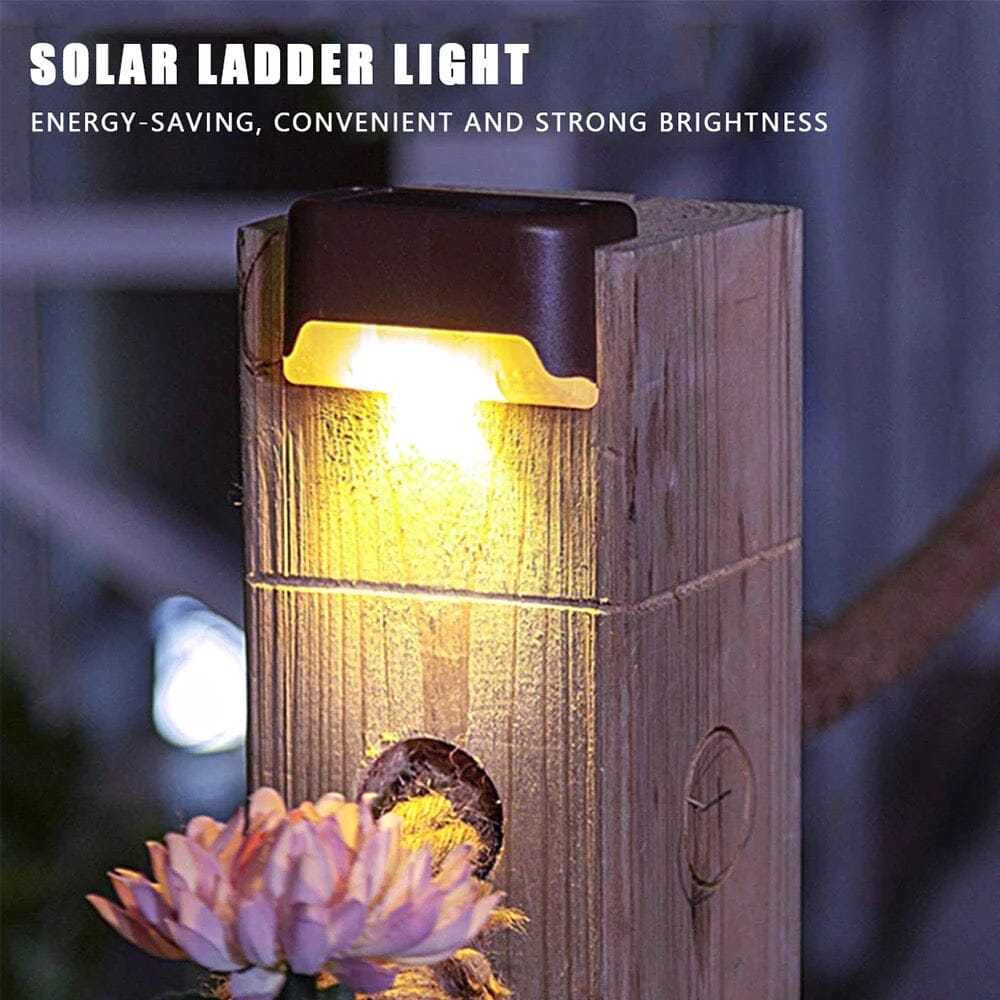 NovaLume Solar LED Staircase Lights for Outdoor Steps