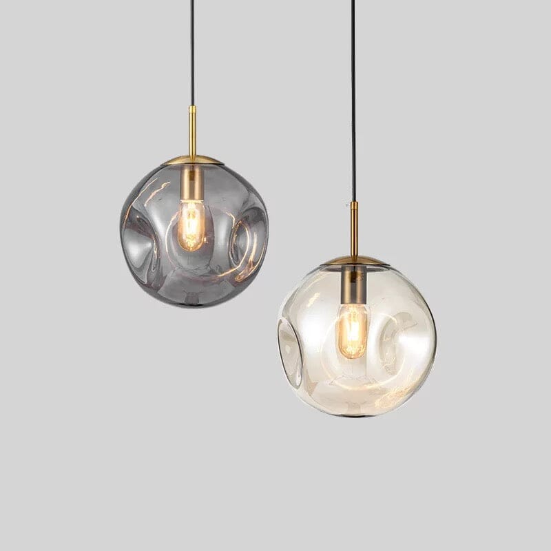 Lumira Glass Pendant Light With Elegant Multitone Finish