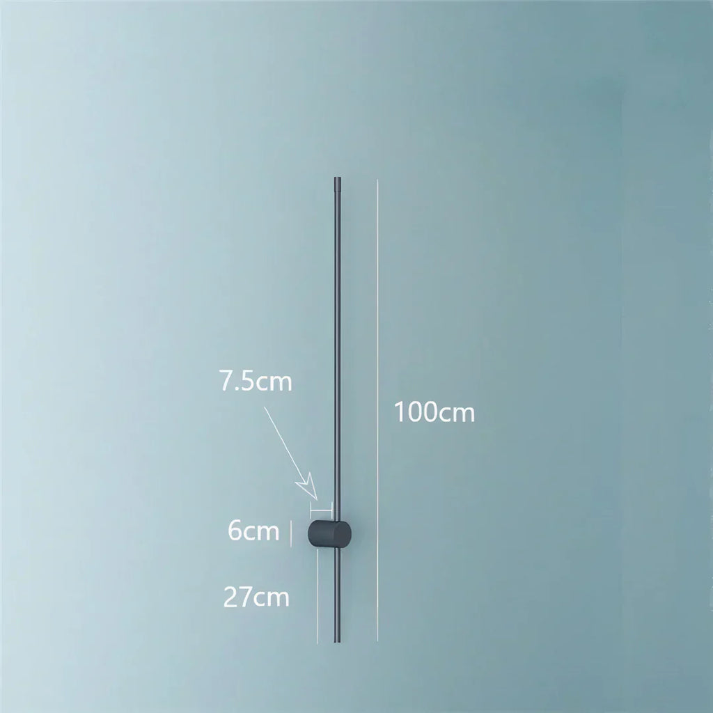 StellarPole Wall Light by Marben Premium Iron Kitchen or Bedroom Fixture