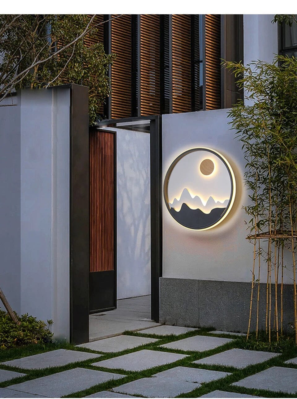 Lyra Horizon Outdoor Wall Lamp Aluminum Exterior Lamp Durable