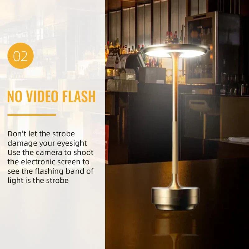 LumaSeren Wireless Touch Lamp Dimmable Cordless Lighting