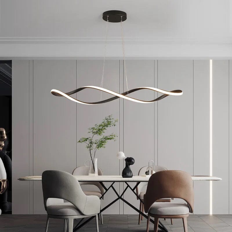 Asteris Spiral Chandelier Nordic Inspired Ceiling Light