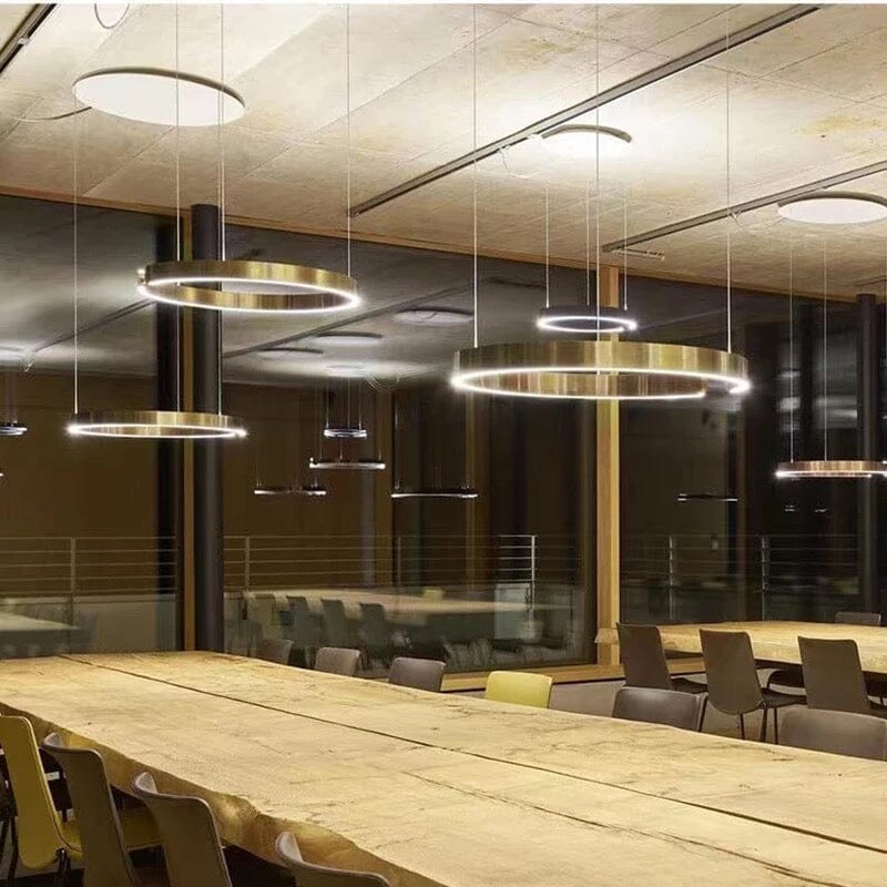 Solara | Elegant Imperial Ring Chandelier for Dining Rooms