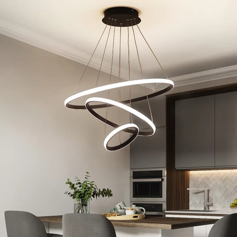 Lyra Ring Chandelier Modern Circular Ceiling Light