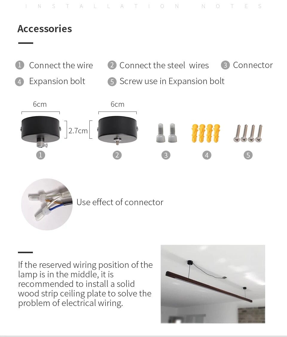 Kestrel | Oak Chandelier