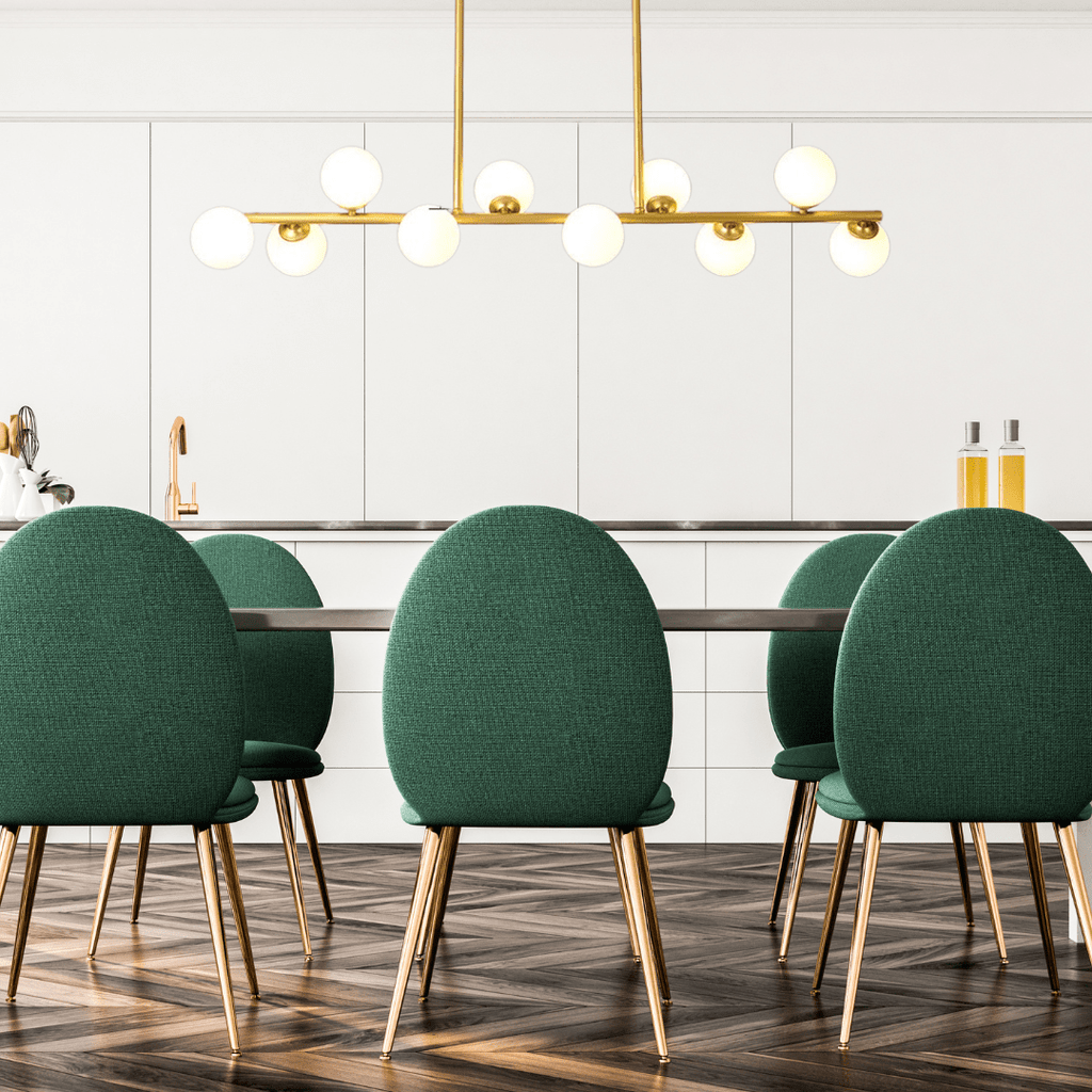 NovaLume Pendant Lamp Modern Aluminum and Iron Fixture with Frosted Glass