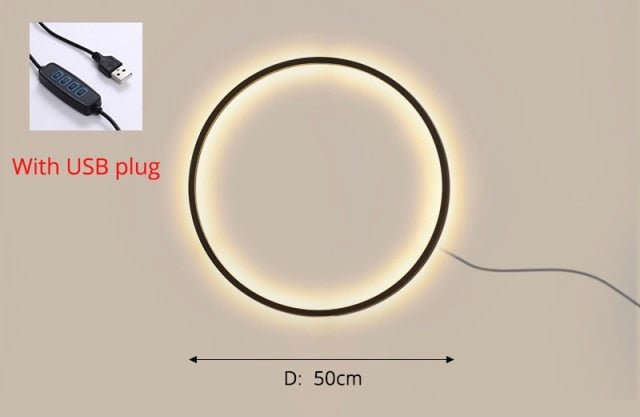 New Eclipse Round Wall Lamp
