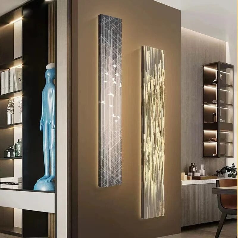 NovaLume Canvas Strip LED Wall Light With Slim Abstract Design