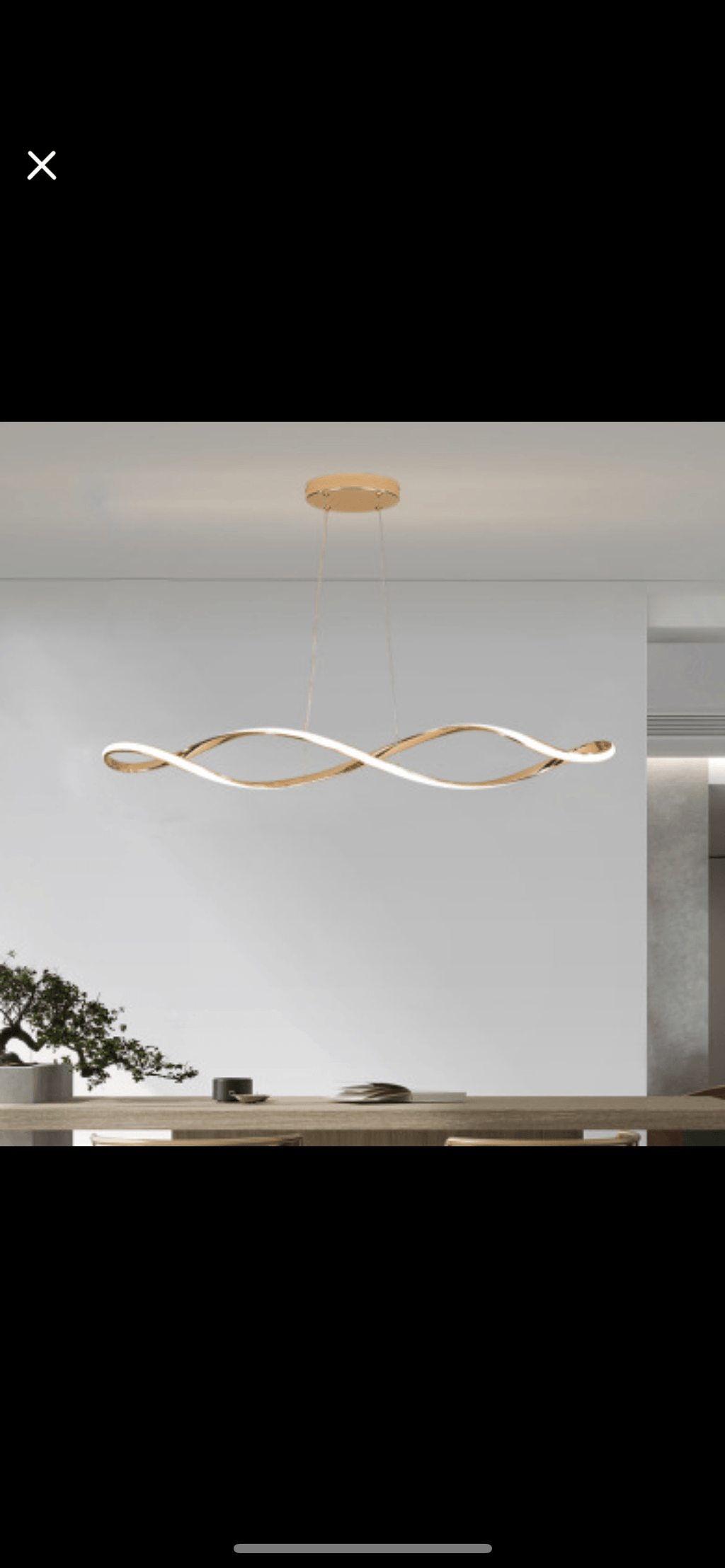 Asteris Spiral Chandelier Nordic Inspired Ceiling Light