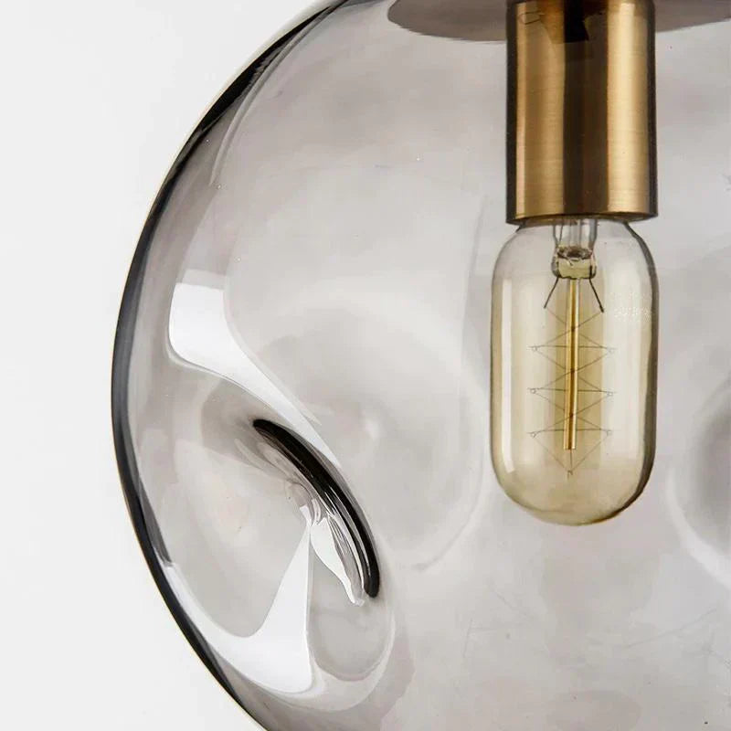 Lumira Glass Pendant Light With Elegant Multitone Finish