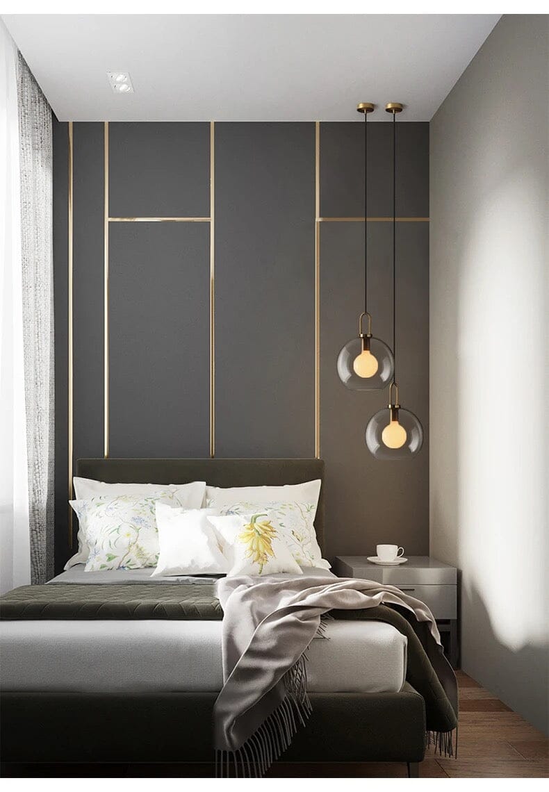 Aeris Cylindrical Glass Pendant Lights for Warm Ambience and Even Lighting