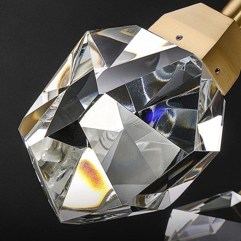 Elvera Italian Crystal Pendant Light With European Craftsmanship