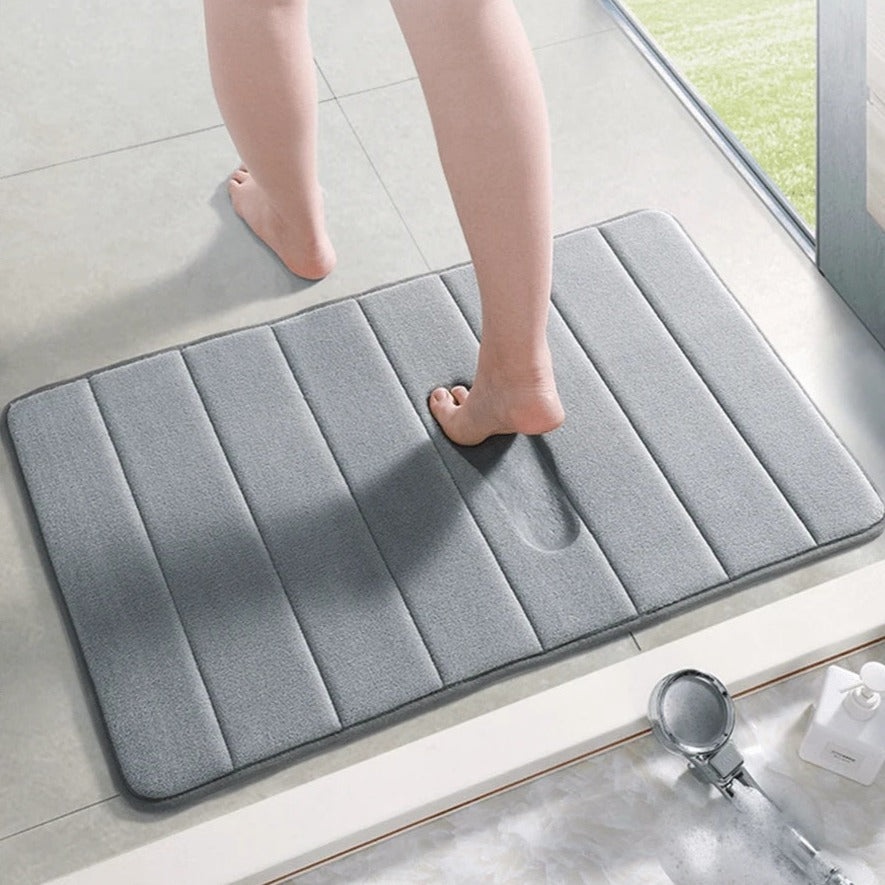 Memory Foam Non Slip Bath Mat - 3pcs Set