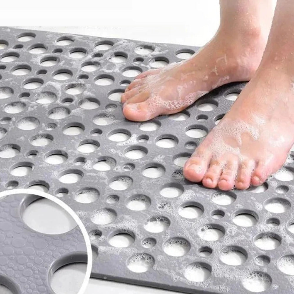 AquaGuard Antibacterial Non-Slip Shower Mat