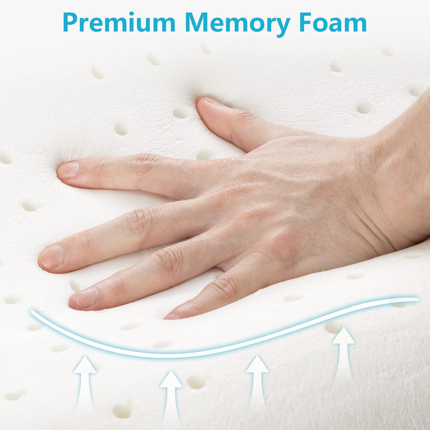 NimbusNest Memory Foam Pillow