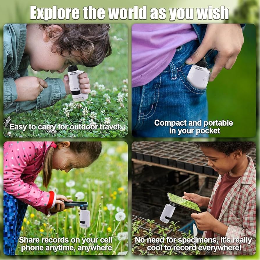 Mini Microscope for Kids