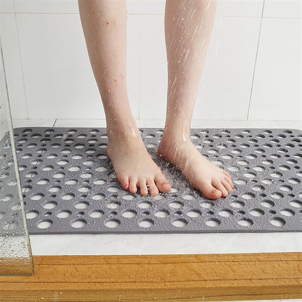 AquaGuard Antibacterial Non-Slip Shower Mat