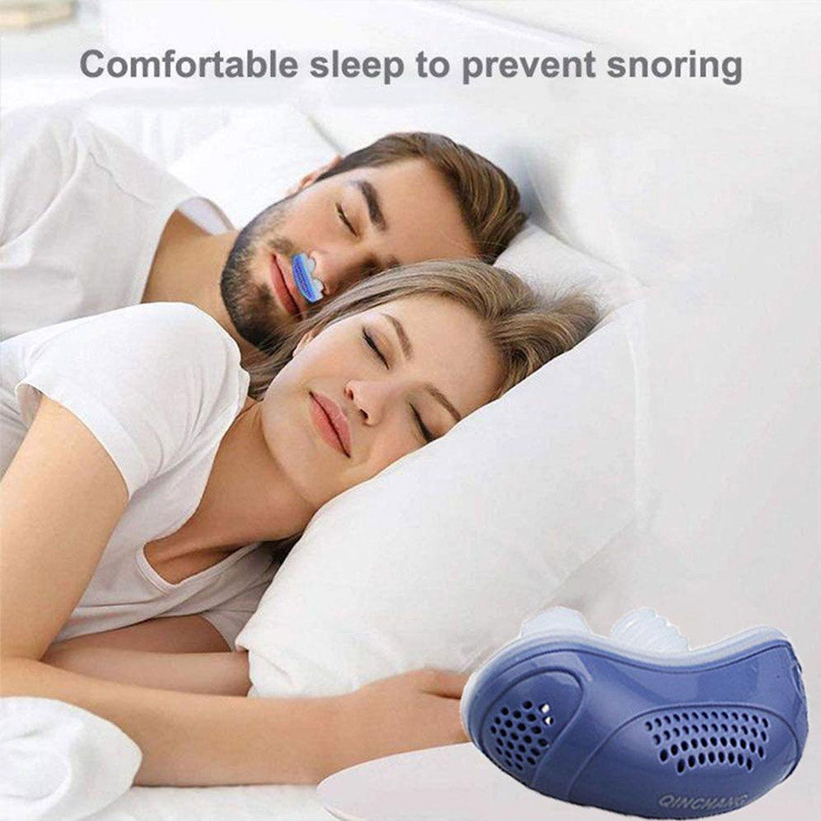 Micro CPAP Anti Snoring Electronic Sleep Apnea Device