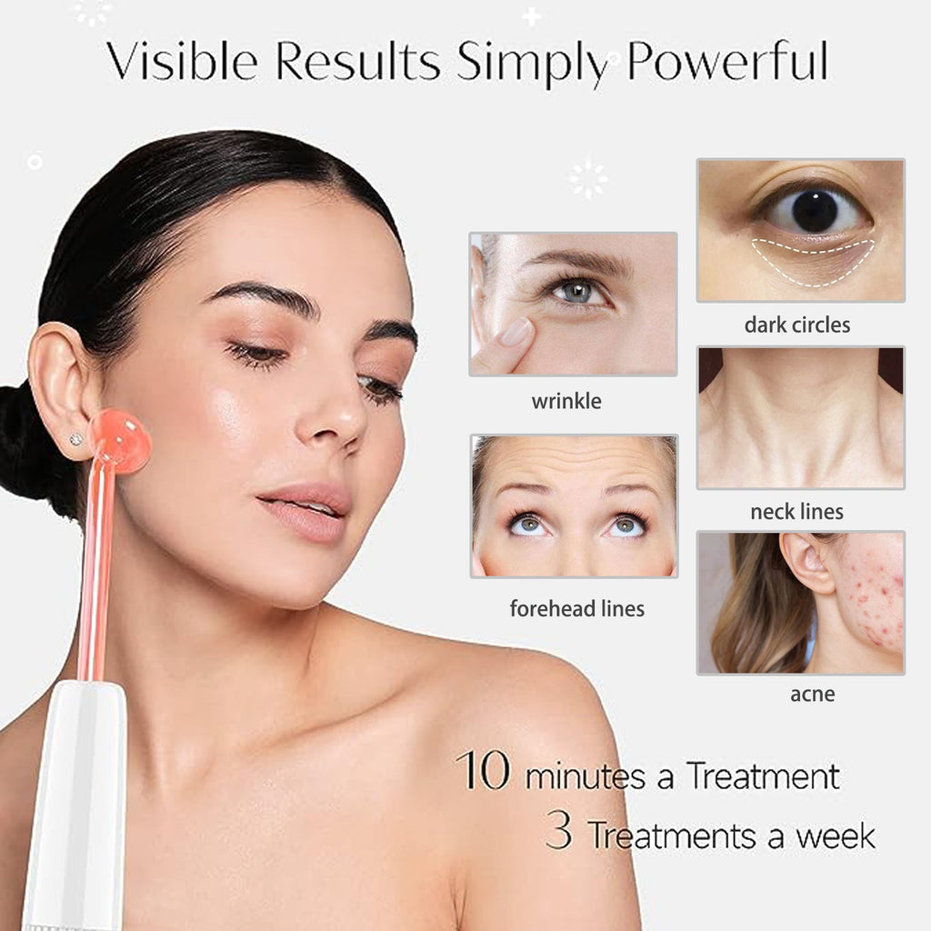Professional High Frequency Facial & Hair Therapy Wand