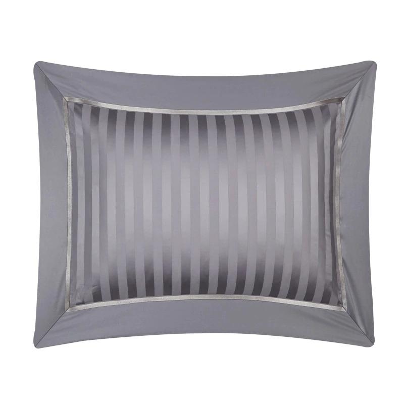 Luxurious 1200-Thread-Count Grey Duvet Cover Set (Egyptian Cotton)